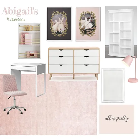 Abigail's room Interior Design Mood Board by Kristina on Style Sourcebook