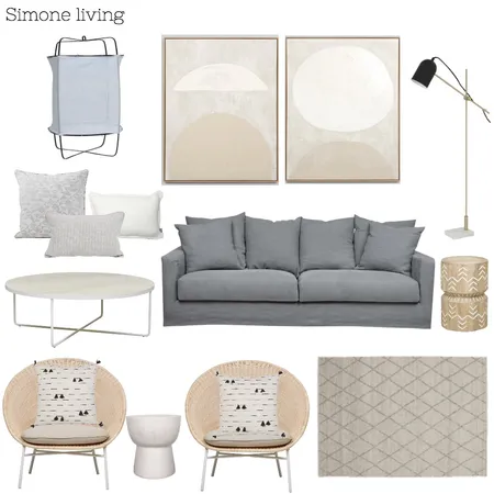 simone Interior Design Mood Board by The Secret Room on Style Sourcebook