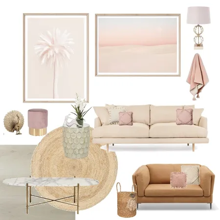 Blush Delux Interior Design Mood Board by My Interior Stylist on Style Sourcebook