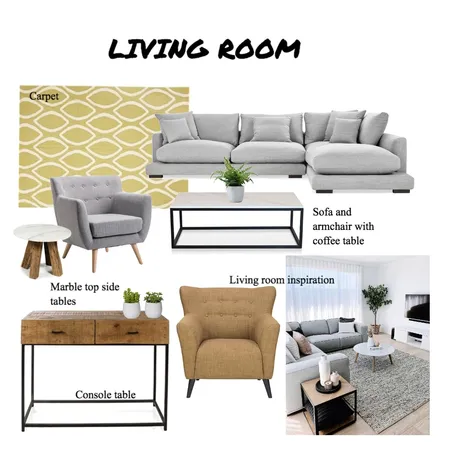 ASSIGN4-FLOORPLAN-LIV Interior Design Mood Board by DonnaHendricks on Style Sourcebook