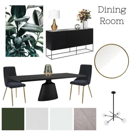 Dining Room #2 Interior Design Mood Board by madzgartside on Style Sourcebook