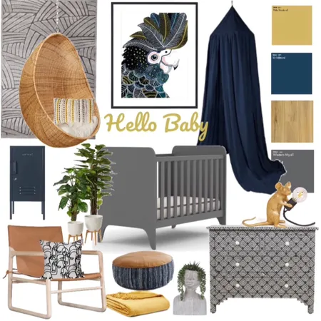 Hello baby Interior Design Mood Board by Oleander & Finch Interiors on Style Sourcebook