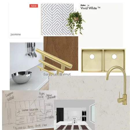 mid century kitchen Interior Design Mood Board by Oleander & Finch Interiors on Style Sourcebook