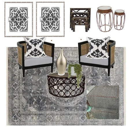 Teneriffe Upstairs Living - Facing View Interior Design Mood Board by Insta-Styled on Style Sourcebook