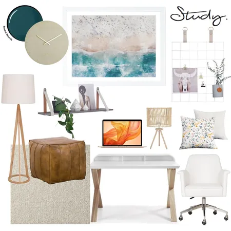 M9. Study. Interior Design Mood Board by emmapontifex on Style Sourcebook