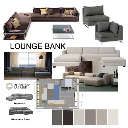 Edje LOUNGE BANK Interior Design Mood Board by Annamarie on Style Sourcebook