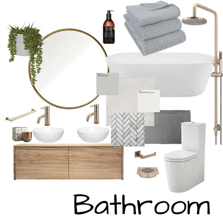 bathroom Interior Design Mood Board by Soul Haven Interiors on Style Sourcebook