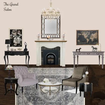 The Grand Salon Interior Design Mood Board by Jo Laidlow on Style Sourcebook