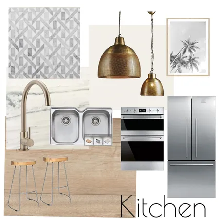 Modern Beach Kitchen Interior Design Mood Board by Soul Haven Interiors on Style Sourcebook