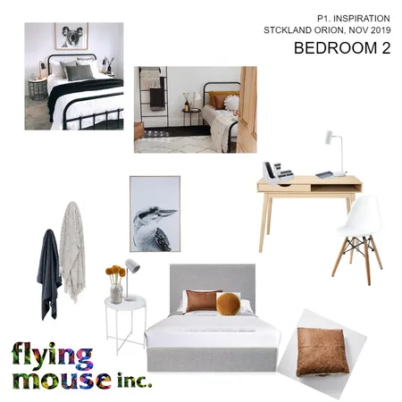 BEDROOM 2 Interior Design Mood Board by Flyingmouse inc on Style Sourcebook