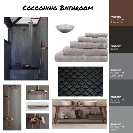 Moldboard cocooning bathroom Interior Design Mood Board by denisek on Style Sourcebook