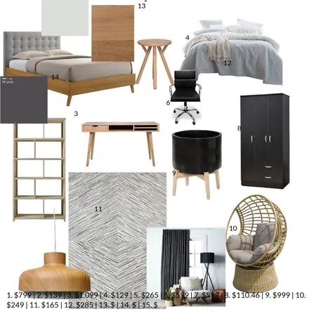 master bedroom Interior Design Mood Board by jorja_edwards on Style Sourcebook