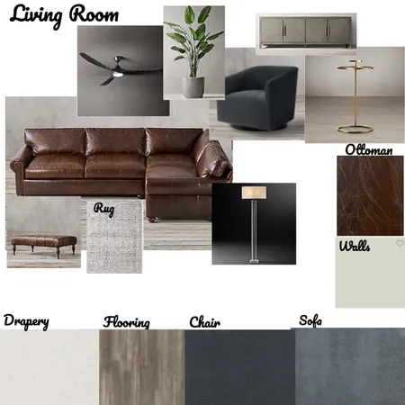 Module 9/Living Room Interior Design Mood Board by lbalcar on Style Sourcebook