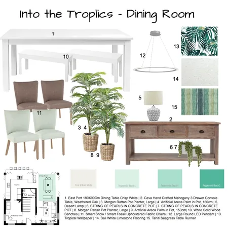Into the Tropica Interior Design Mood Board by tracy.sa on Style Sourcebook