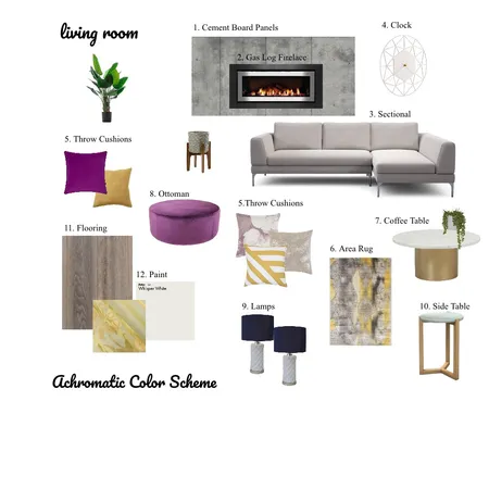 living room Interior Design Mood Board by Doreen on Style Sourcebook