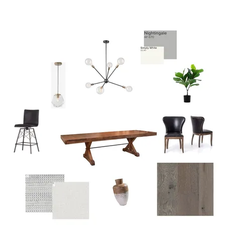 Dining Room Interior Design Mood Board by Janmb on Style Sourcebook