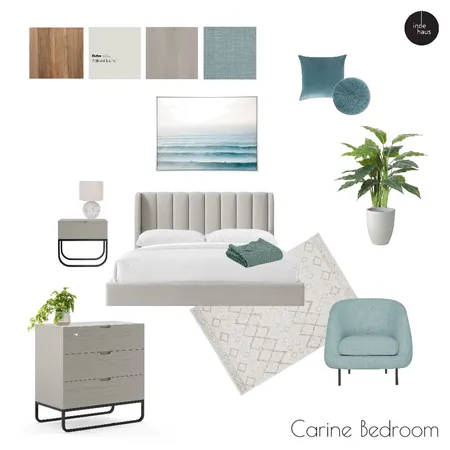 Carine Bedroom Interior Design Mood Board by indi haus on Style Sourcebook