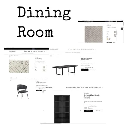 Jamies New House Dining Room Interior Design Mood Board by DanielleKendall on Style Sourcebook