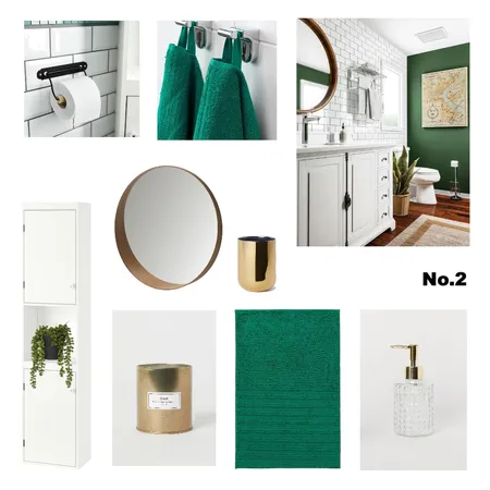 Bathroom 2 Interior Design Mood Board by Anezka on Style Sourcebook