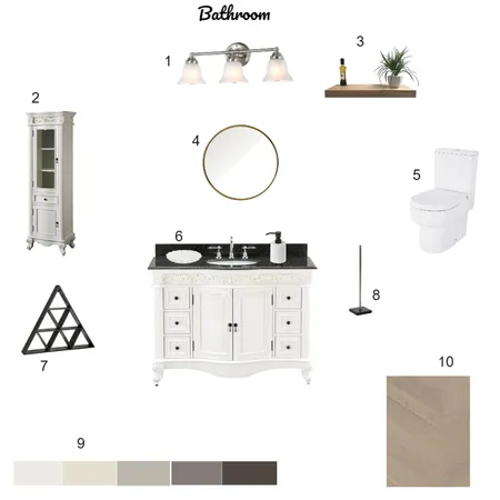 Bathroom Interior Design Mood Board by mashea09 on Style Sourcebook