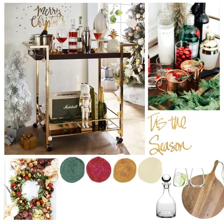 Christmas Interior Design Mood Board by thebohemianstylist on Style Sourcebook