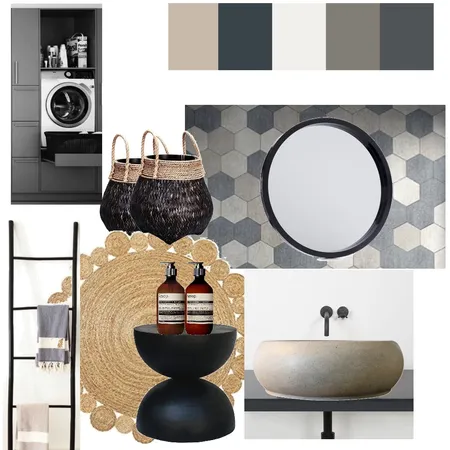 male bathroom Interior Design Mood Board by denisek on Style Sourcebook