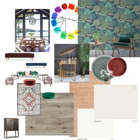 Fresh open space, entertainer Interior Design Mood Board by Meshell on Style Sourcebook