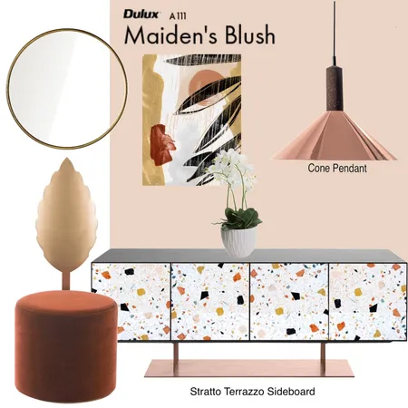 Orange/Terrazzo Interior Design Mood Board by creationsbyflo on Style Sourcebook