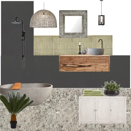 B Bathroom Interior Design Mood Board by Tivoli Road Interiors on Style Sourcebook