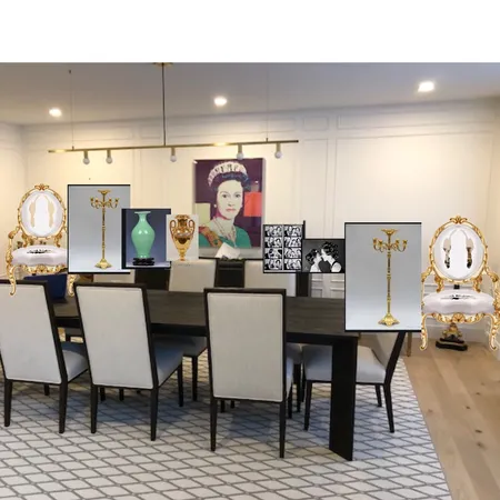 actual dining room Interior Design Mood Board by jodikravetsky on Style Sourcebook