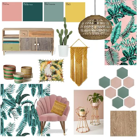 Tropical Interior Design Mood Board by elliemaerowlands on Style Sourcebook