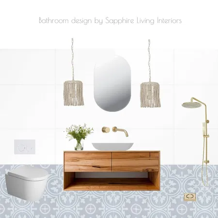 Coastal bathroom Interior Design Mood Board by Sapphire_living on Style Sourcebook