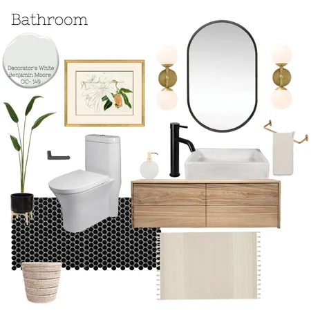 Module 9 Bathroom Interior Design Mood Board by jasminarviko on Style Sourcebook