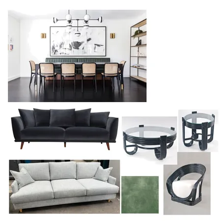 URBAN: Sofa Interior Design Mood Board by kateblume on Style Sourcebook