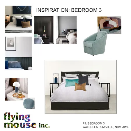 BEDROOM 3 Interior Design Mood Board by Flyingmouse inc on Style Sourcebook