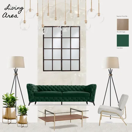 Living Room 3 Interior Design Mood Board by AlaaMSultan on Style Sourcebook