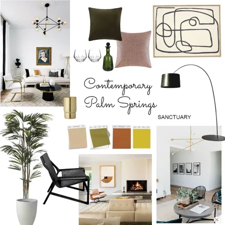 Palm Springs Interior Design Mood Board by dedvries on Style Sourcebook