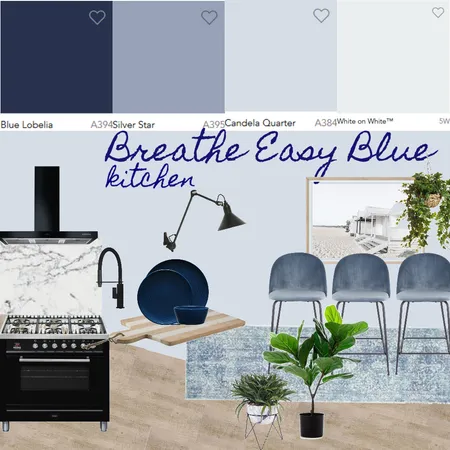 Breathe Easy Blue - kitchen Interior Design Mood Board by Kohesive on Style Sourcebook