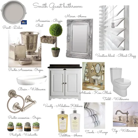 Bathroom Reno Mrs Cathy Smith Interior Design Mood Board by DesignByDes on Style Sourcebook