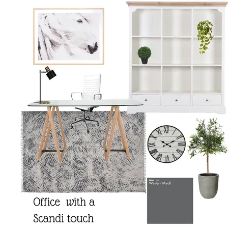 Office with a Scandi touch Interior Design Mood Board by buy_a_country_mile on Style Sourcebook