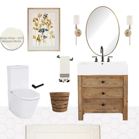 Module 10 Powder Room Interior Design Mood Board by jasminarviko on Style Sourcebook