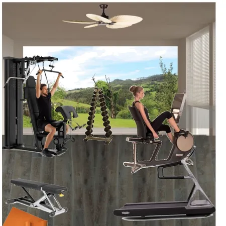 gym Interior Design Mood Board by soniareixach on Style Sourcebook