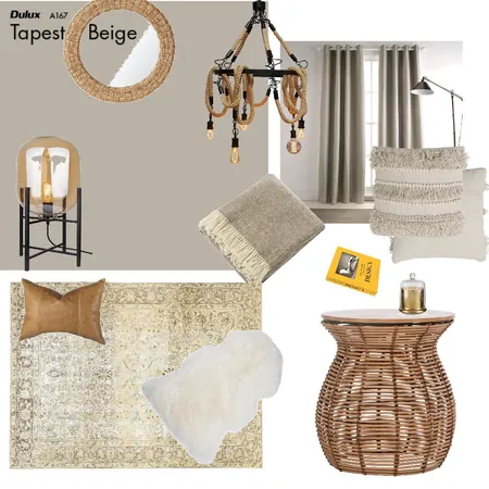 warm bedroom asmt 3. Interior Design Mood Board by N.B design on Style Sourcebook