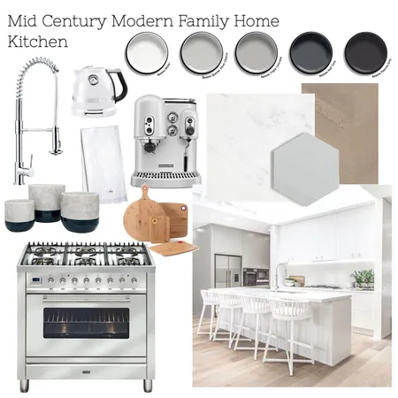 Module 9 - Kitchen Interior Design Mood Board by ErinPetracco on Style Sourcebook