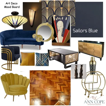 Art Deco Interior Design Mood Board by AnnCope on Style Sourcebook