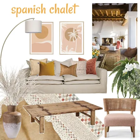 Spanish Chalet Interior Design Mood Board by Taylah O'Brien on Style Sourcebook
