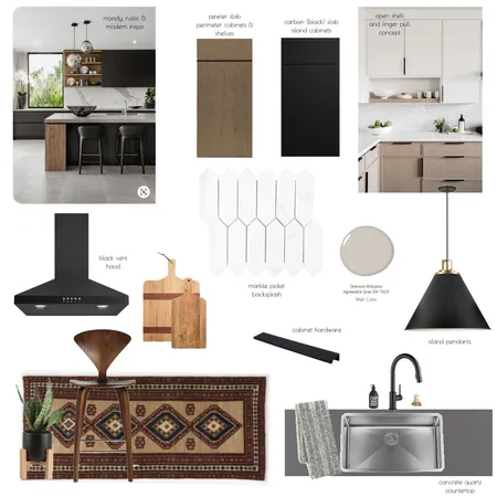 Modern Kitchen Interior Design Mood Board by Payton on Style Sourcebook