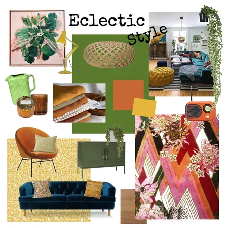 Eclectic Interior Design Mood Board by lloyd_carley on Style Sourcebook