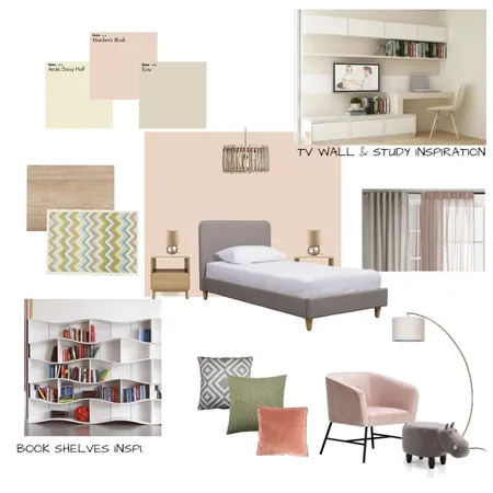 sophia's room opt1 Interior Design Mood Board by madgab on Style Sourcebook