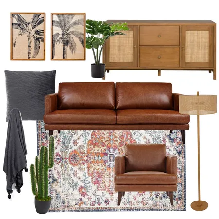 Casual coastal retro living Interior Design Mood Board by melissag on Style Sourcebook